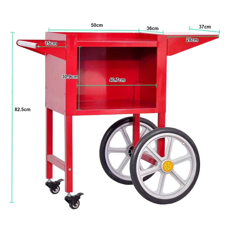 Popcornmachine Met Wielen 1,35 KW - Combisteel — miniature 3