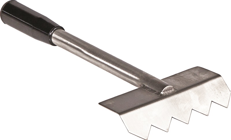 Base 700/900 Grattoir Voor Grill Pierre Lavique Rainuré - Combisteel