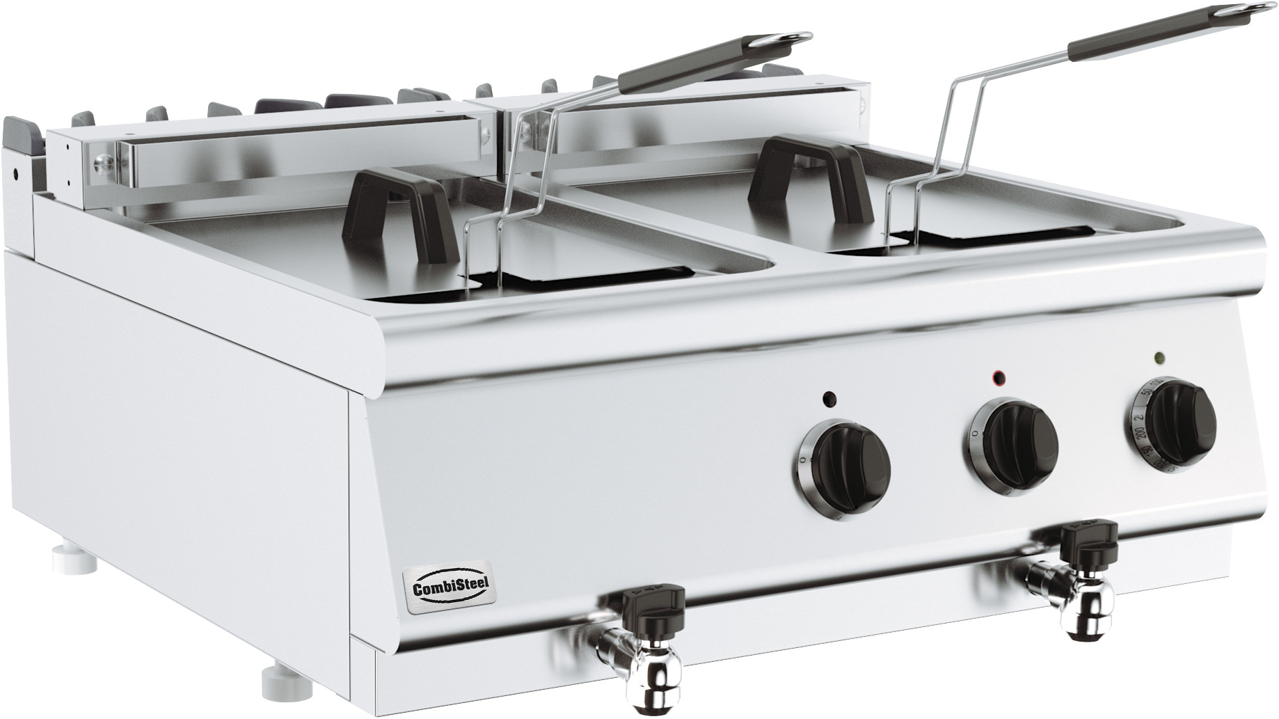 Frituurapparaat Elektrisch 2×10 L - Combisteel