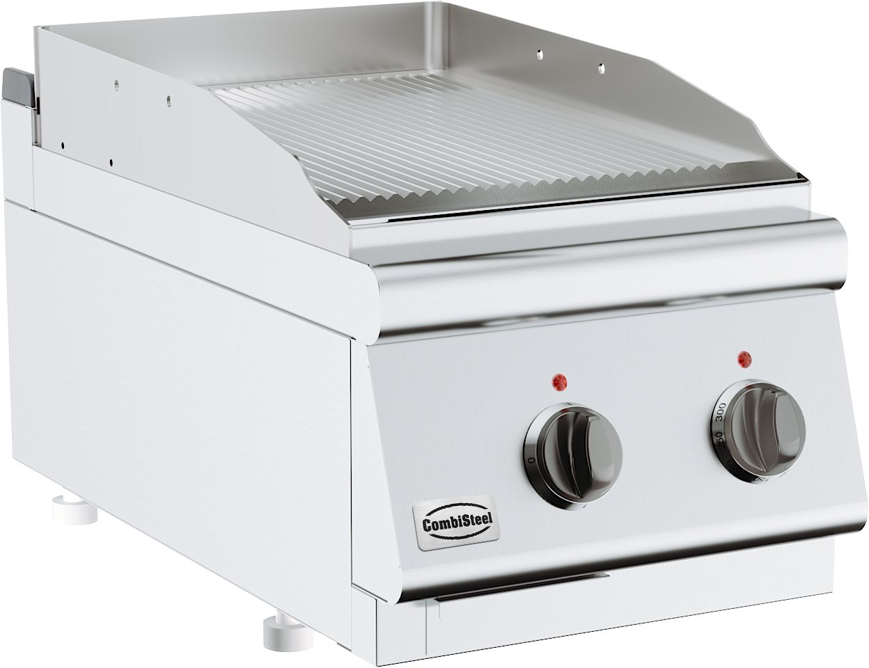 Bakplaat Rooster Elektrisch Rainurées - Combisteel