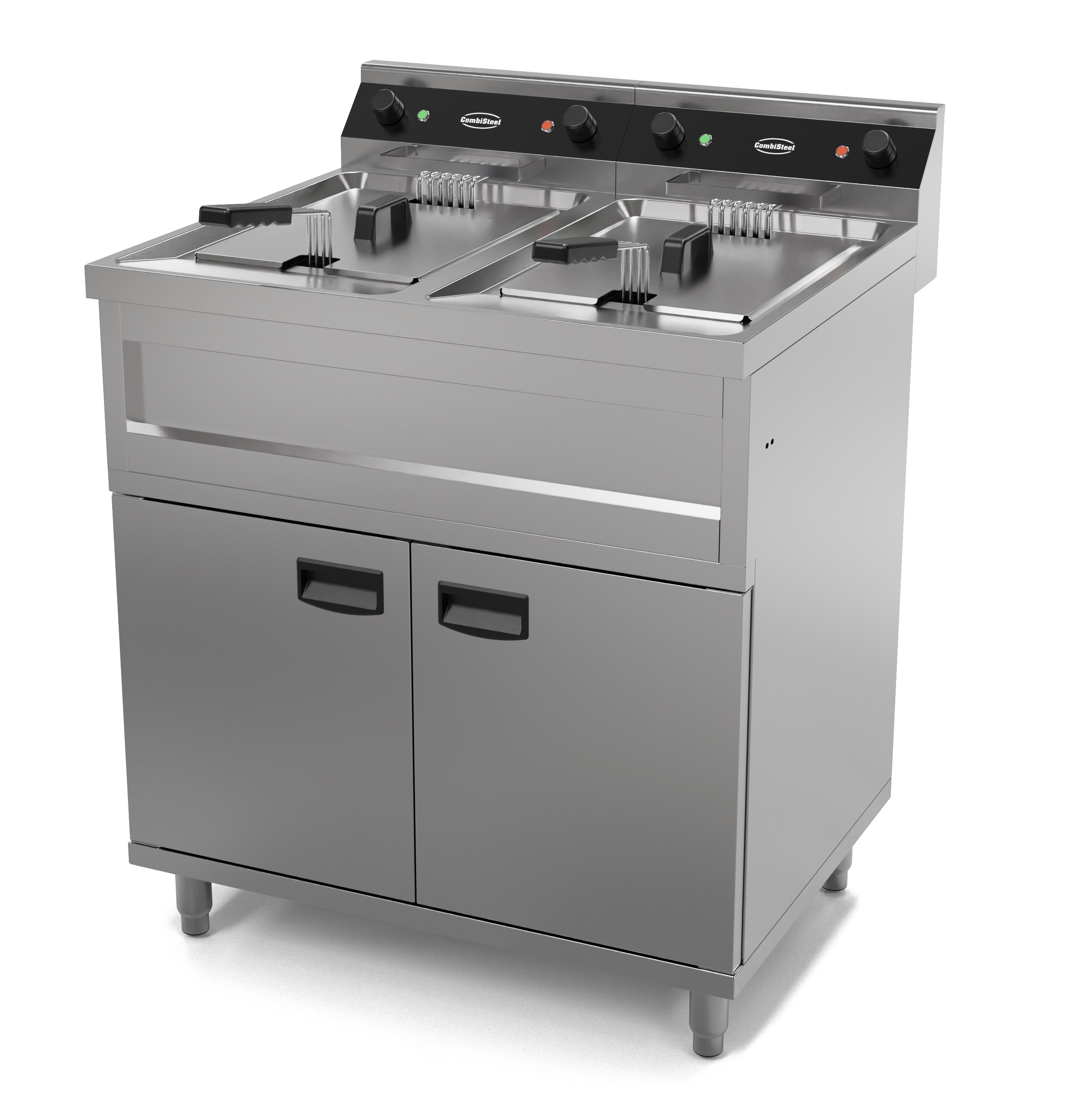 Frituurapparaat Elektrische 2×12 L 2×6 KW - Combisteel