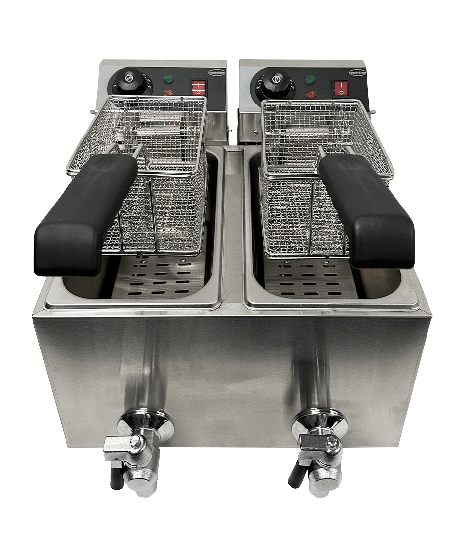 Elektrische Tafelmodel Friteuse 2×4 L - Combisteel — miniature 3