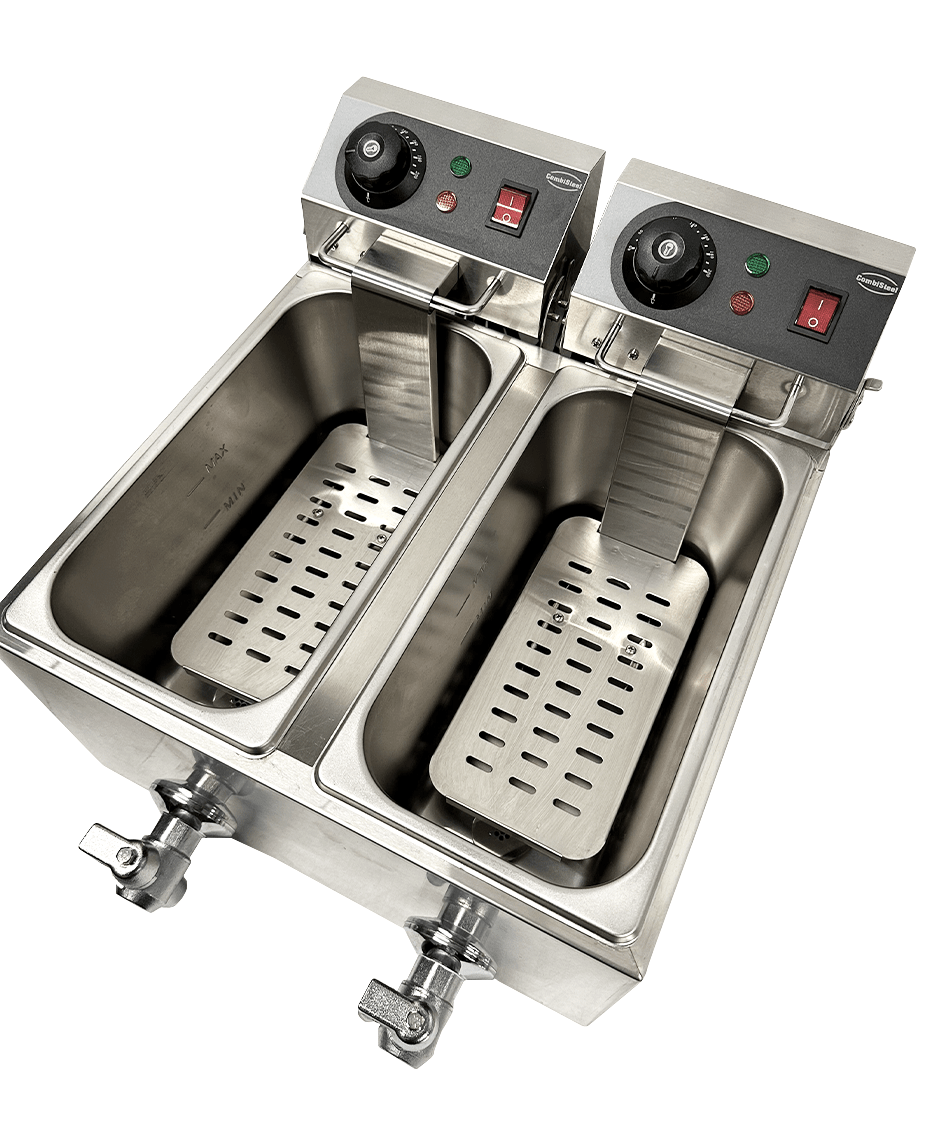 Elektrische Tafelmodel Friteuse 2×4 L - Combisteel — miniature 6