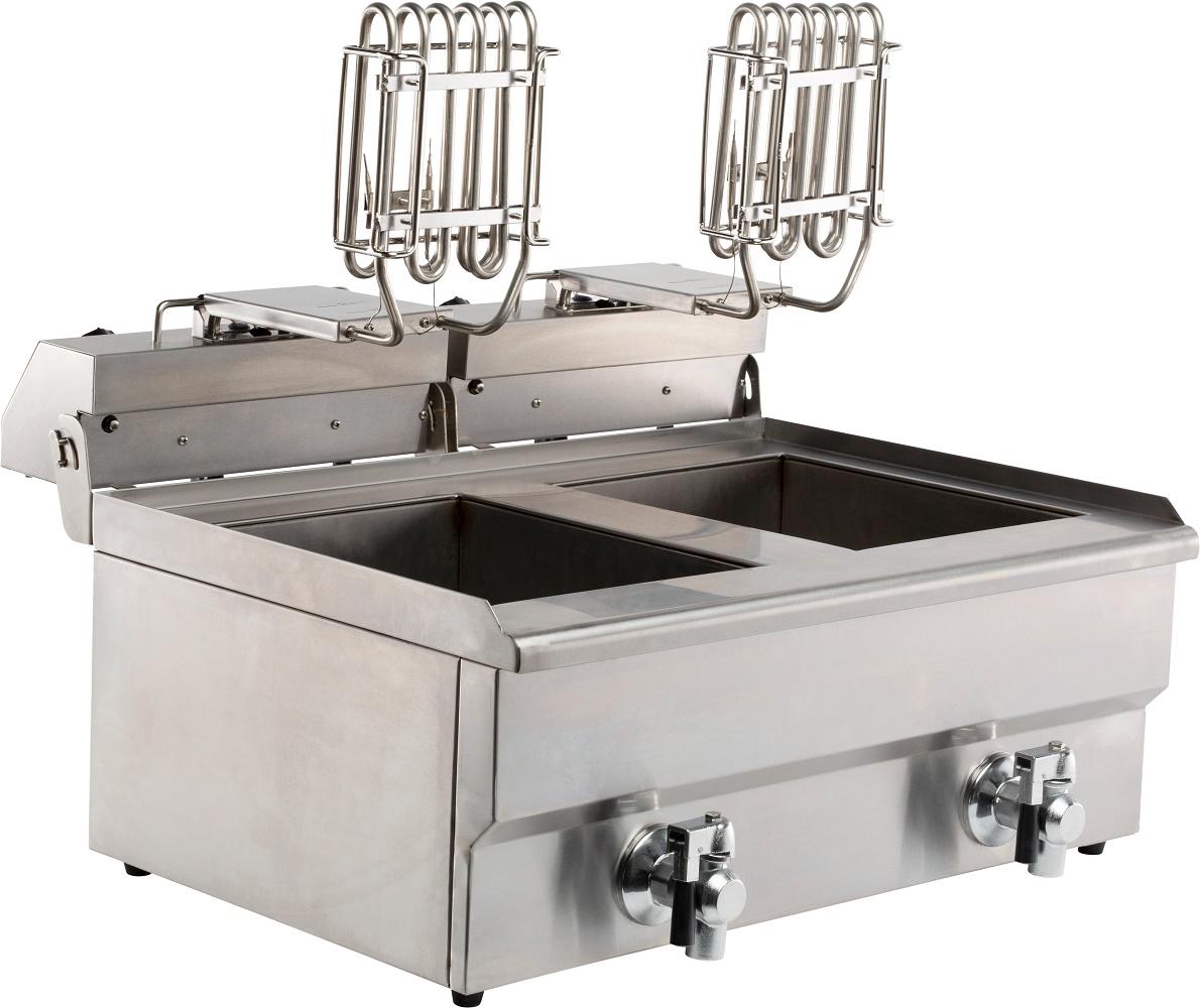 Elektrische Tafelmodel Friteuse 2×8 L - Combisteel — miniature 3