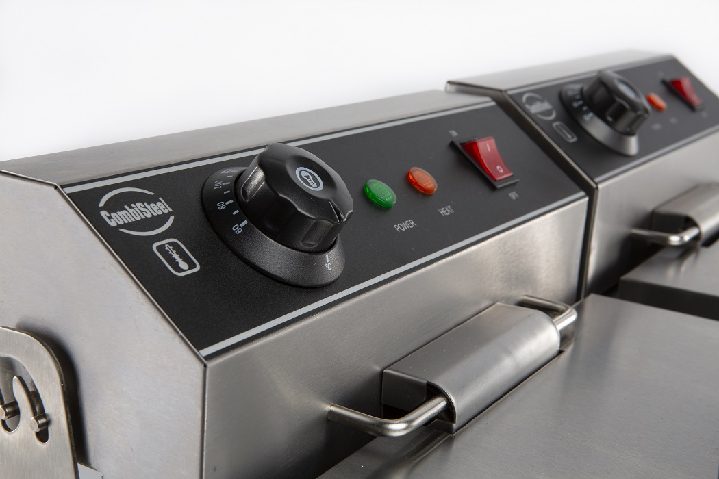 Elektrische Tafelmodel Friteuse 2×8 L - Combisteel — miniature 4