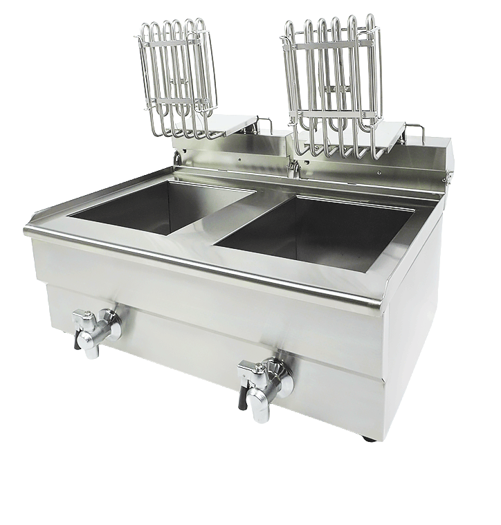 Elektrische Tafelmodel Friteuse 2×10 L - Combisteel — miniature 4