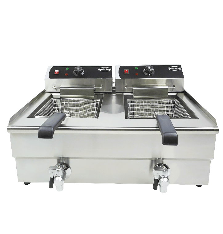 Elektrische Tafelmodel Friteuse 2×10 L - Combisteel — miniature 5