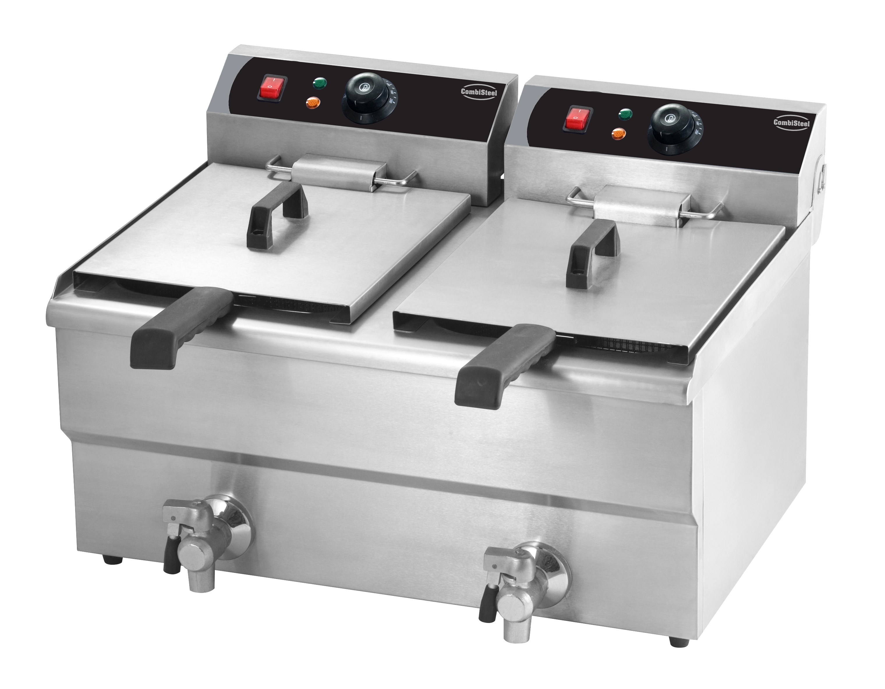 Frituurapparaat Tafelmodel Elektrisch 2×10 L - Combisteel