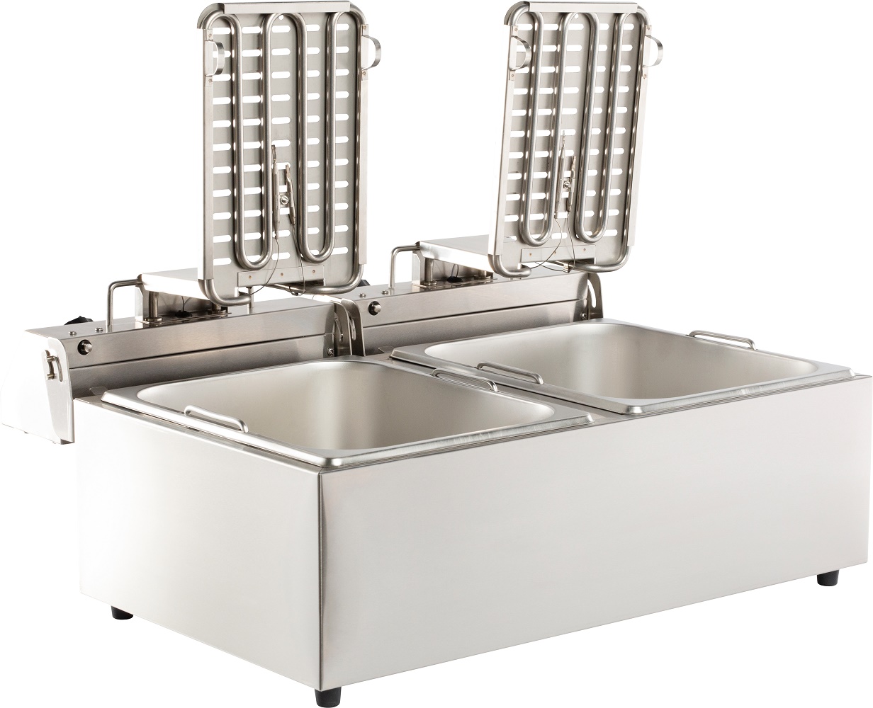 Elektrische Tafelmodel Friteuse 2×6 L - Combisteel — miniature 4