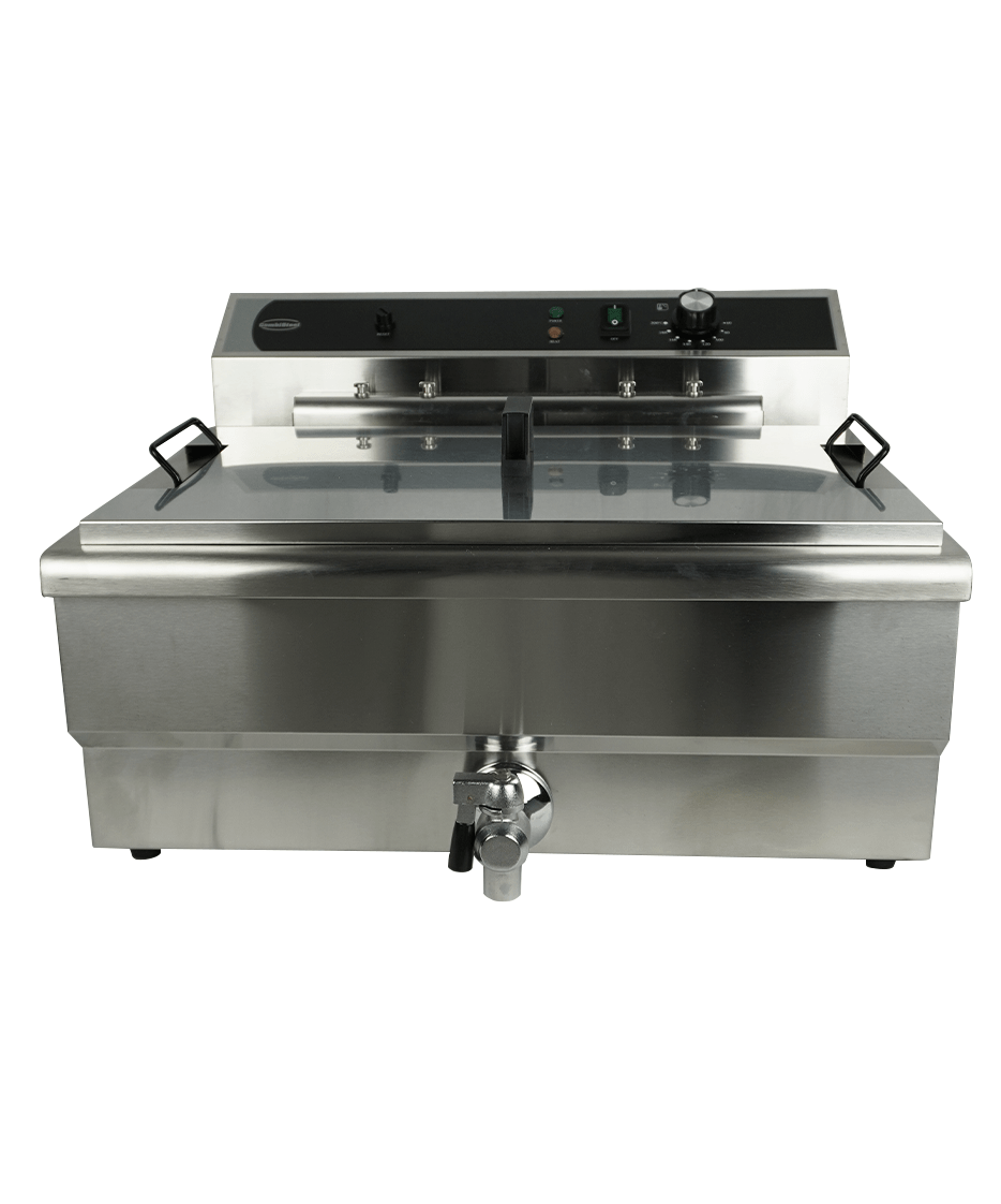 Tafelmodel Elektrische Friteuse 25 L Met Aftapkraan 6 KW - Combisteel — miniature 4