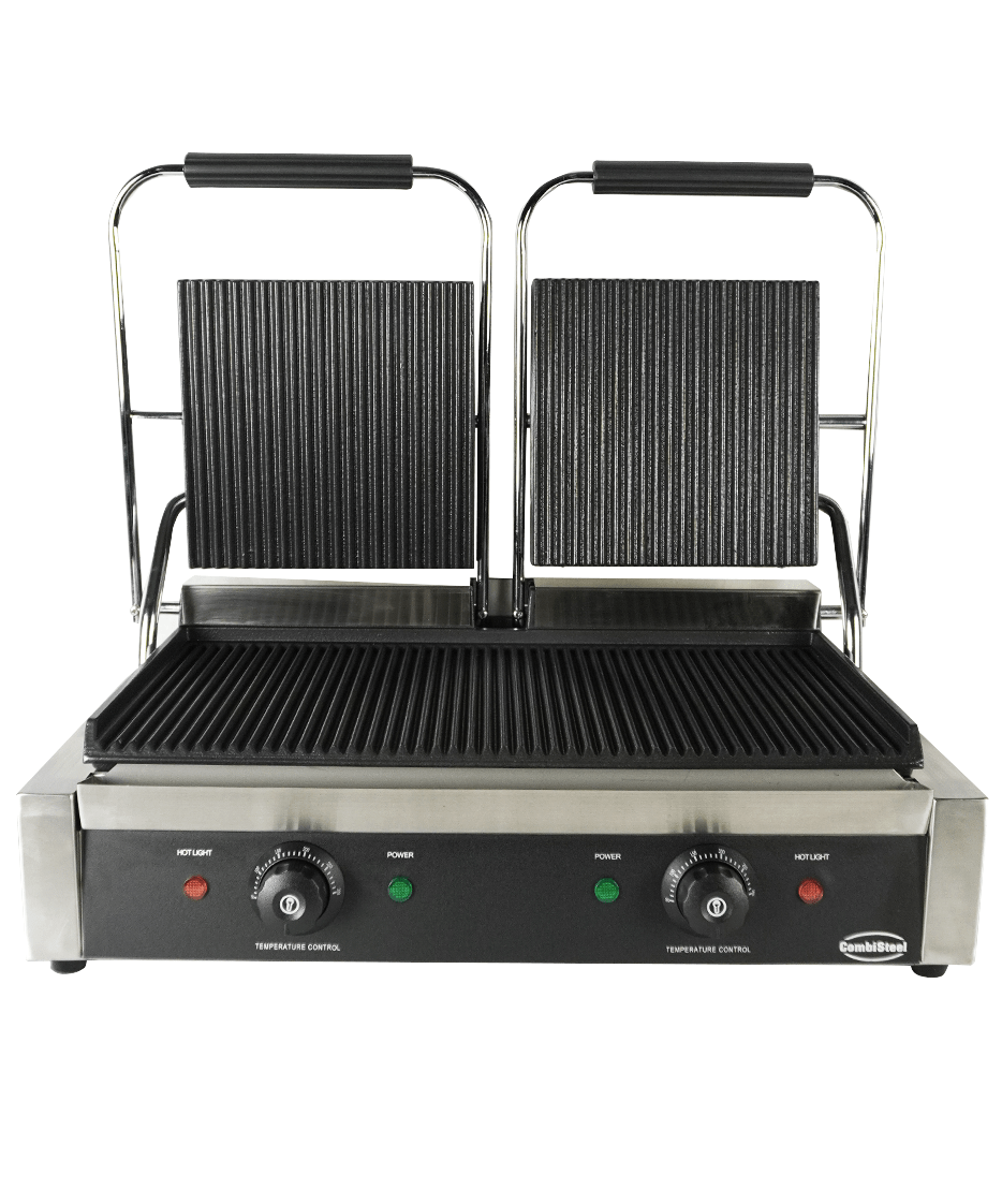 Dubbele Panini Contactgrill 3,6 KW - Combisteel — miniature 2