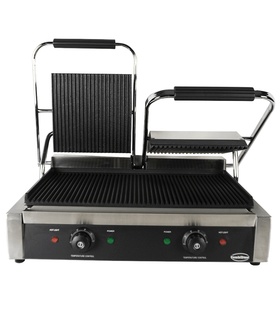 Dubbele Panini Contactgrill 3,6 KW - Combisteel — miniature 3