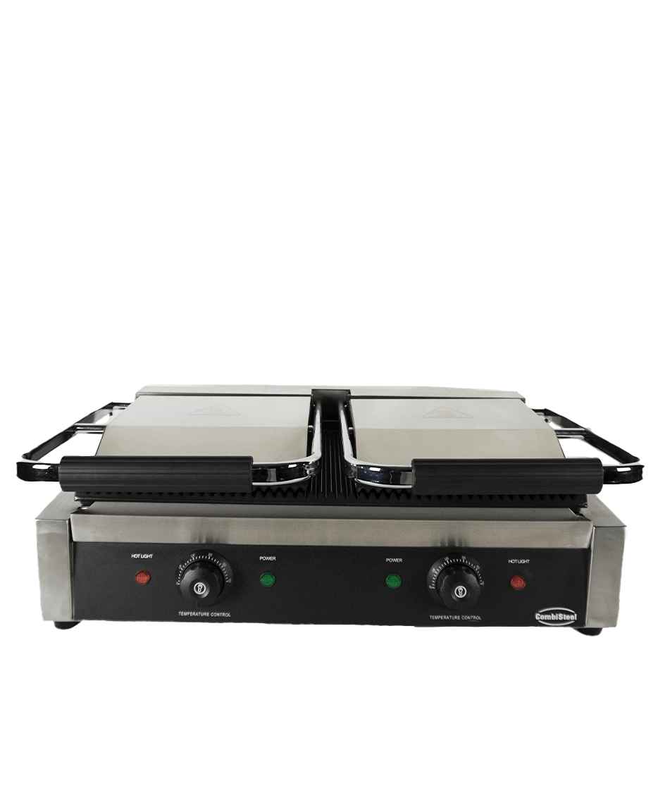 Dubbele Panini Contactgrill 3,6 KW - Combisteel — miniature 4