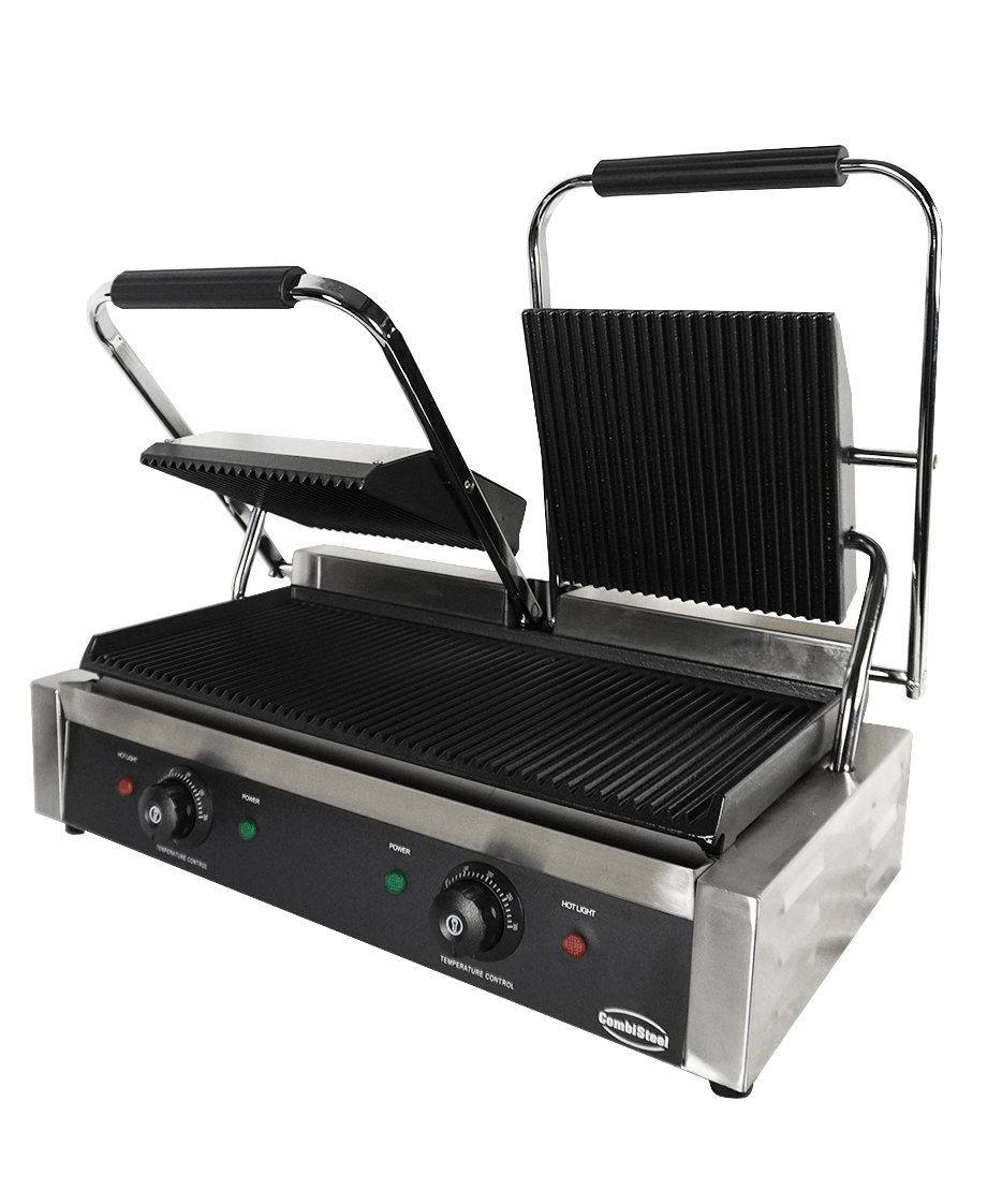 Dubbele Panini Contactgrill 3,6 KW - Combisteel — miniature 7