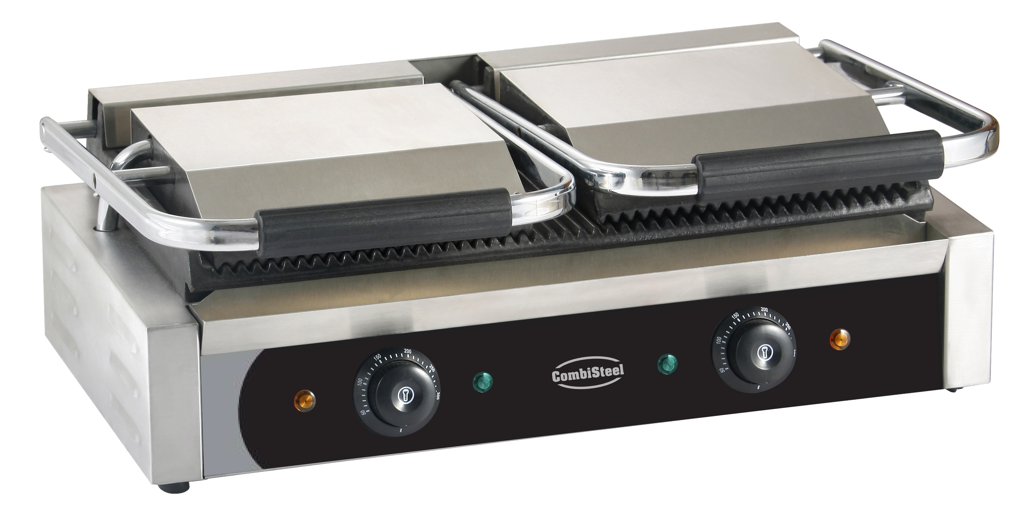 Rooster Van Contact Panini Dubbel 3,6 KW - Combisteel