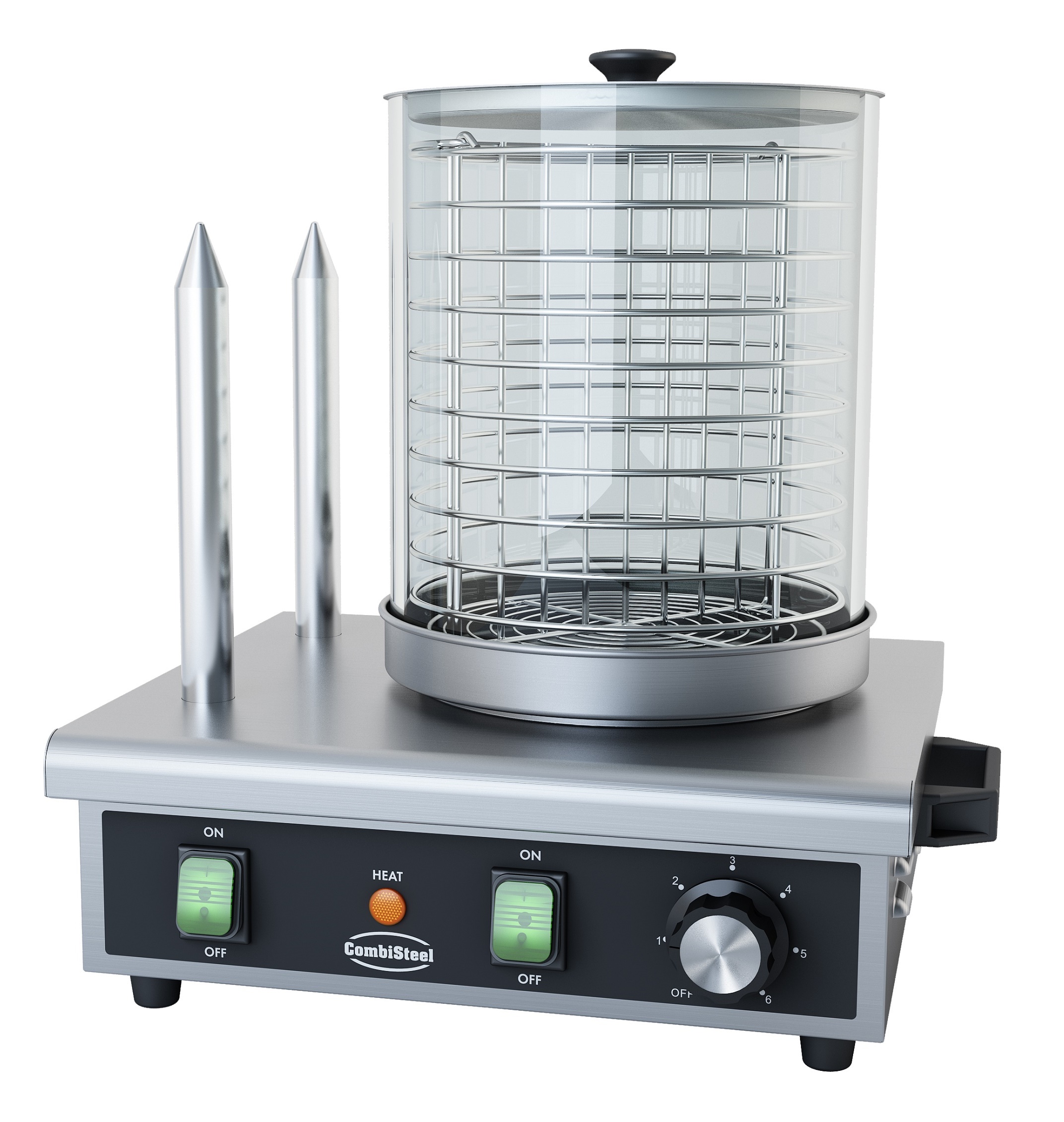 Machine In Hot Dog Met 2 Plots 0.5 KW - Combisteel