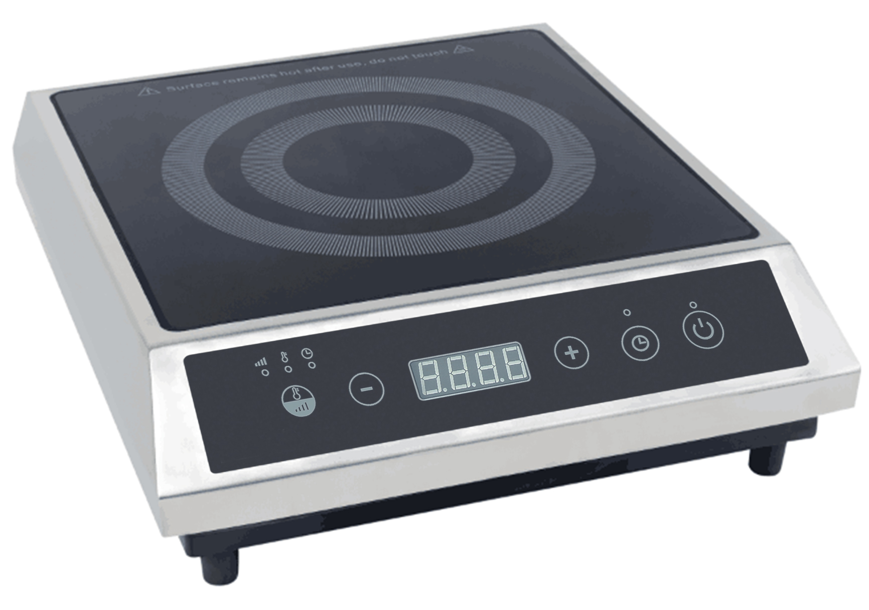 Inductiekookplaat 2700 W 2,7 KW - Combisteel — visuel 1