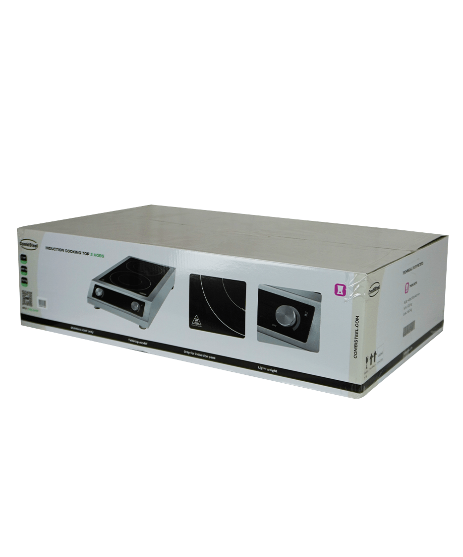 Inductiekookplaat Tafelmodel 2 Zones Uitsluitend Voor Inductiepannen 7 KW - Combisteel — miniature 2