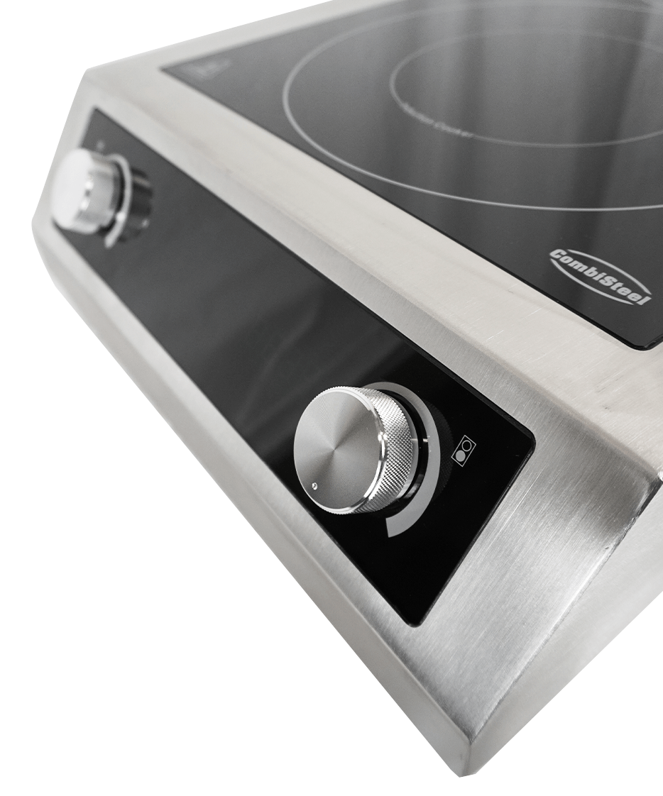Inductiekookplaat Tafelmodel 2 Zones Uitsluitend Voor Inductiepannen 7 KW - Combisteel — miniature 6