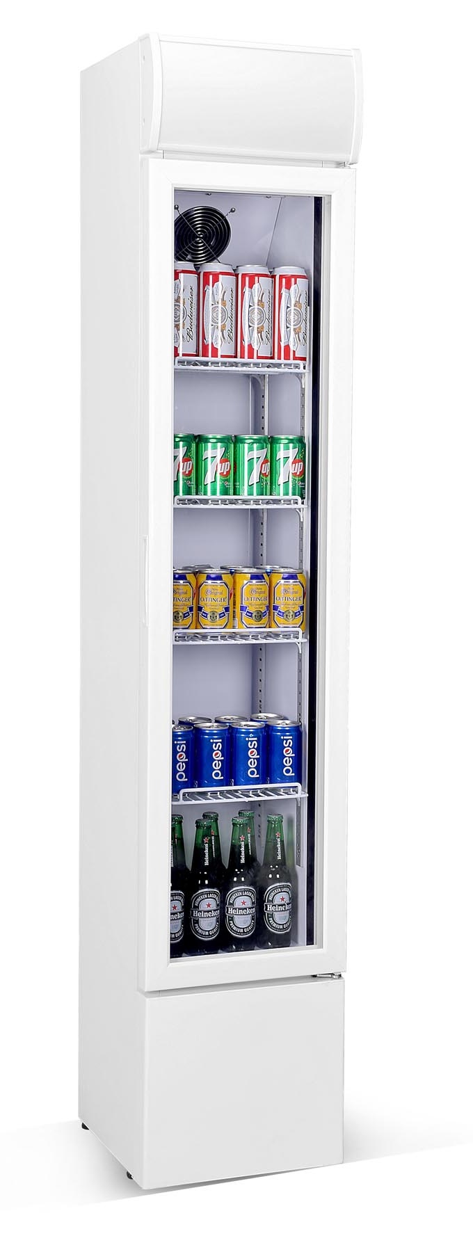 Koelkast Deur Glazen Étroit - Combisteel