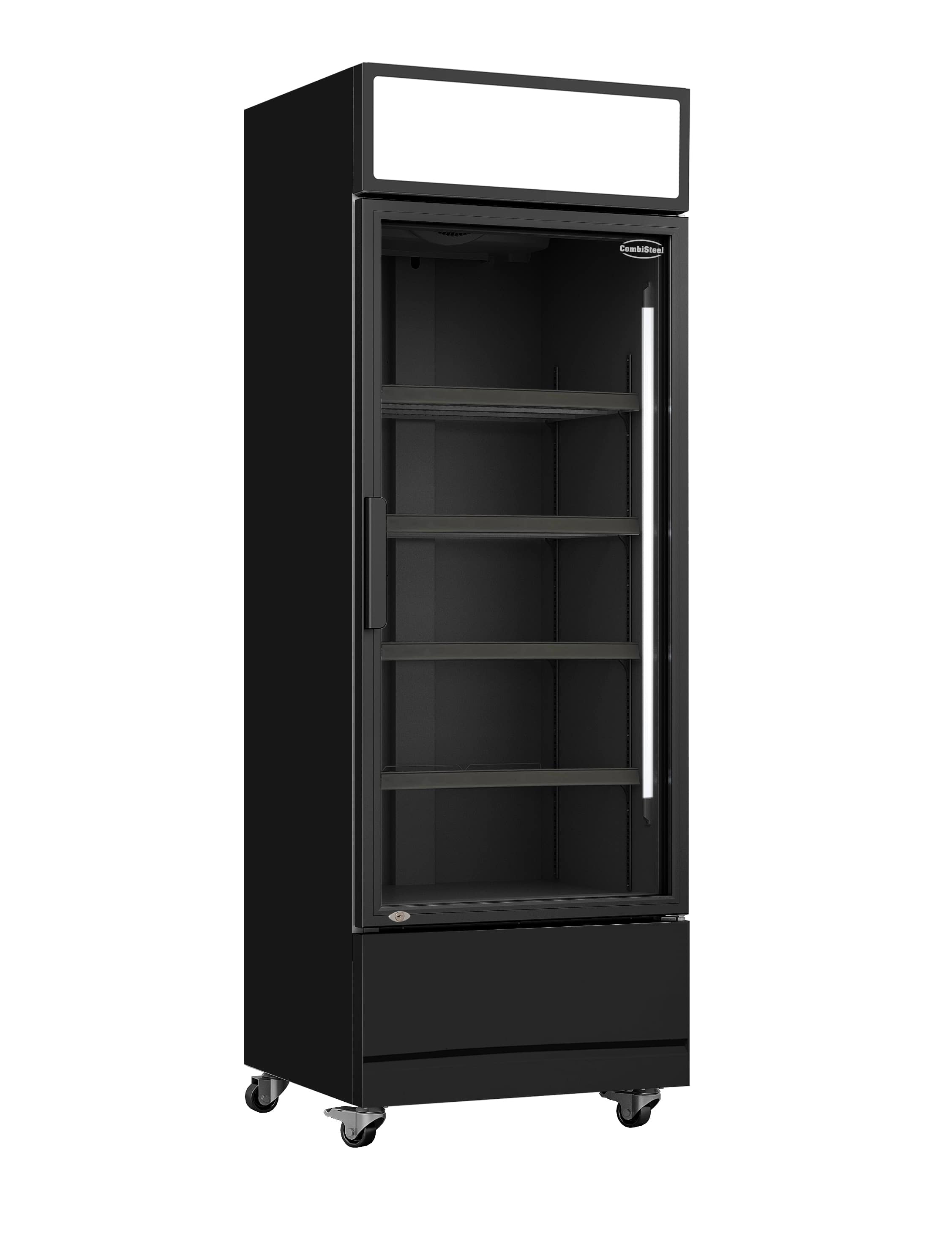 Koelkast Deur Glazen FCU-370 Bl 360 L - Combisteel