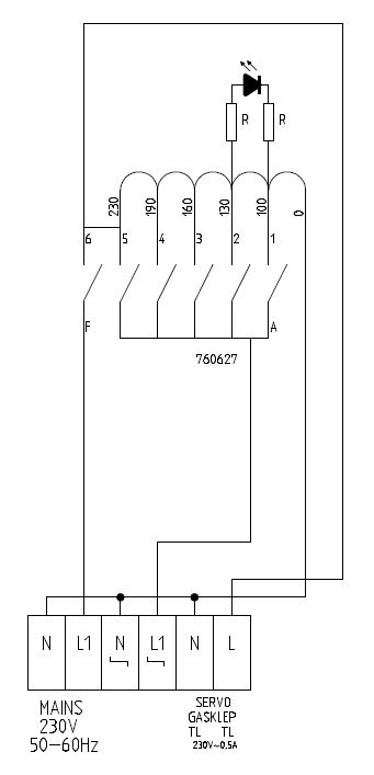 Snelheidsregelaar 1-fasig 11 A - Combisteel — miniature 3