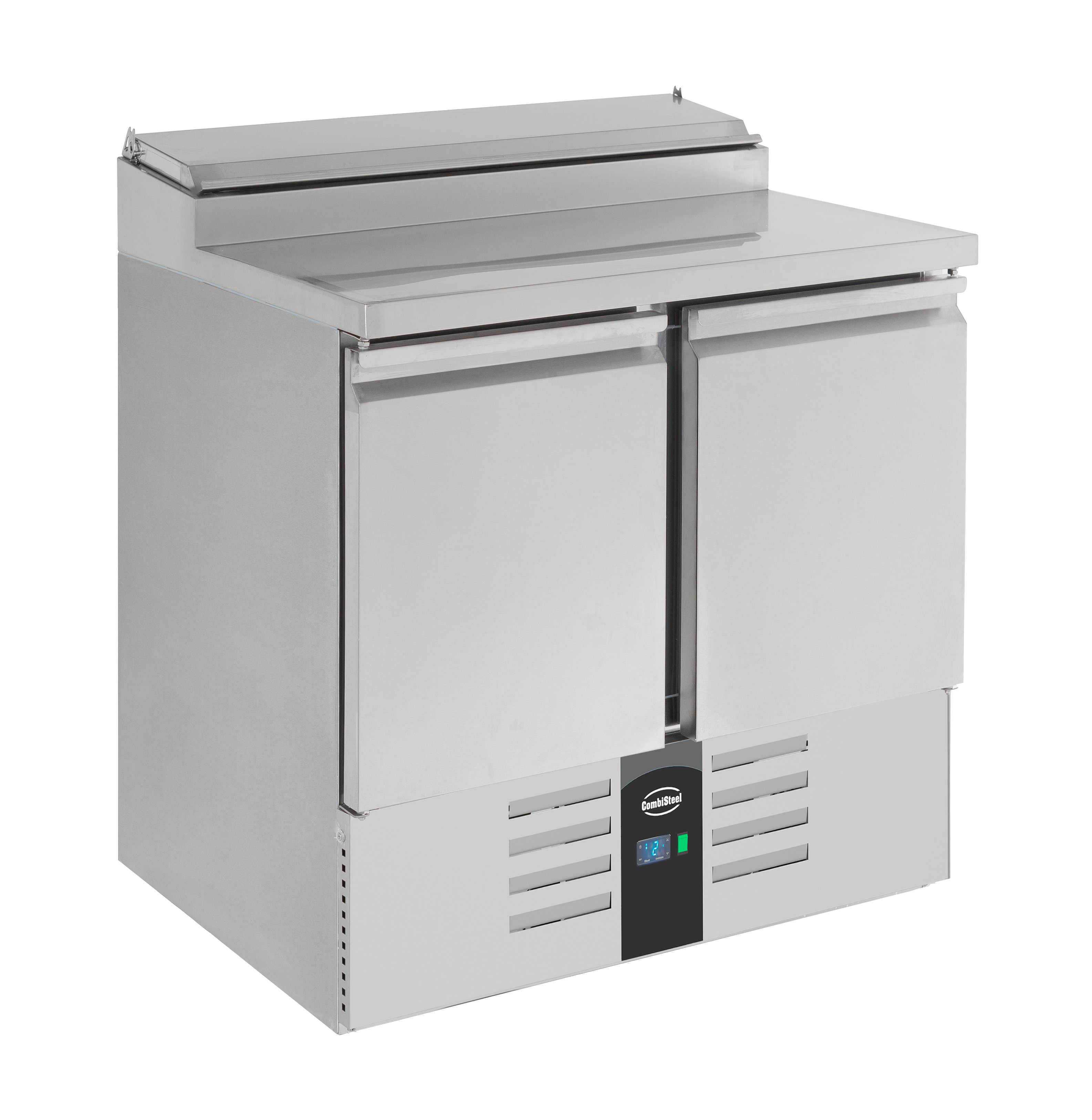 Saladette Gekoeld 2-deurs 5×1/6 GN Récipient - Combisteel