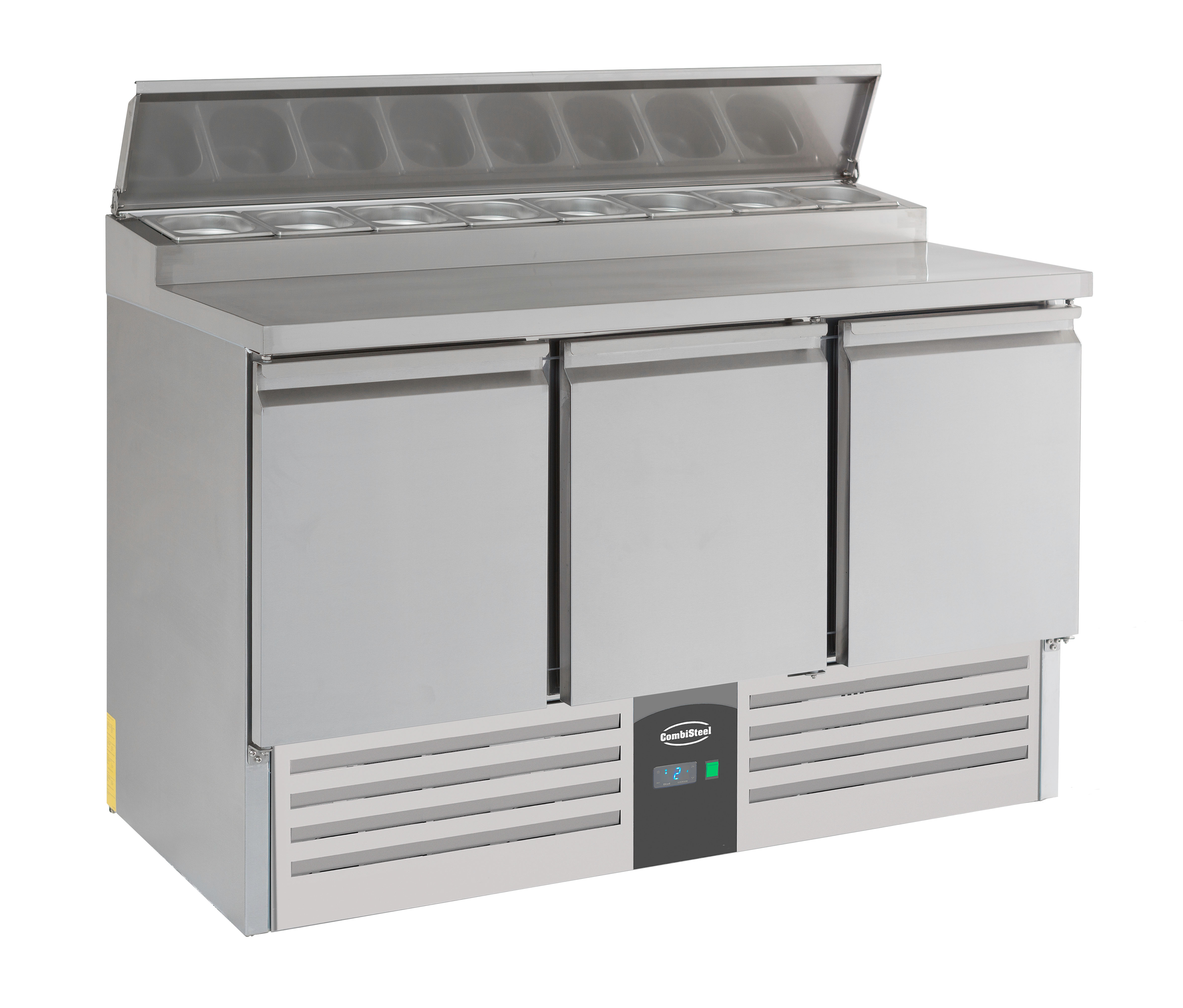 Saladette Gekoeld 3-deurs 392 L - Combisteel