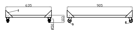 Koelwerkbank 2 Deuren 230 L - Combisteel — miniature 2