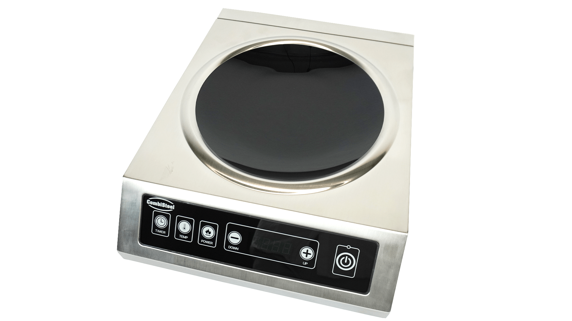 Wok Inductiekookplaat 0,5-3,5 KW - Combisteel — miniature 3