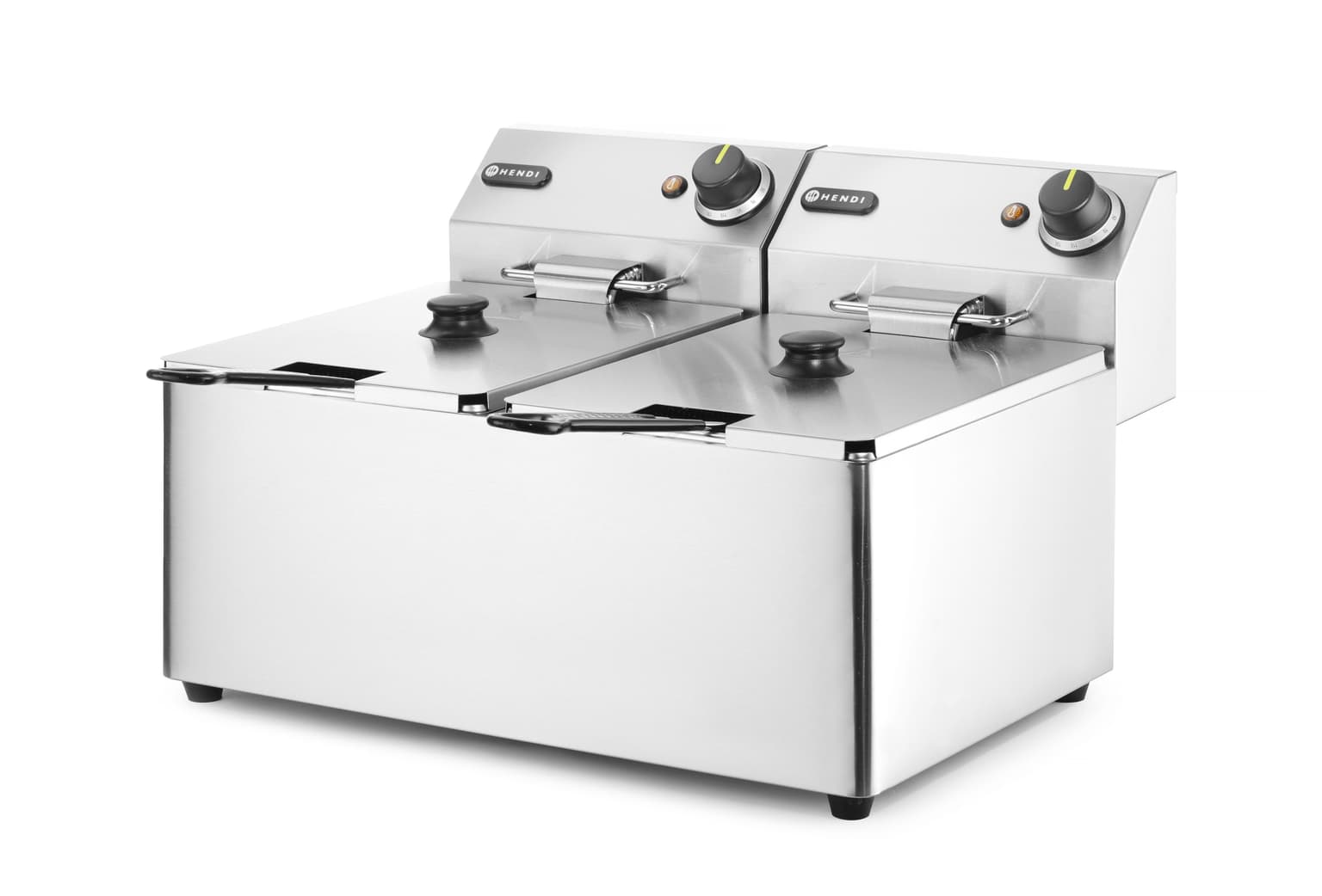 Kitchen Line Friteuse - 2x8 L - Hendi — miniature 3