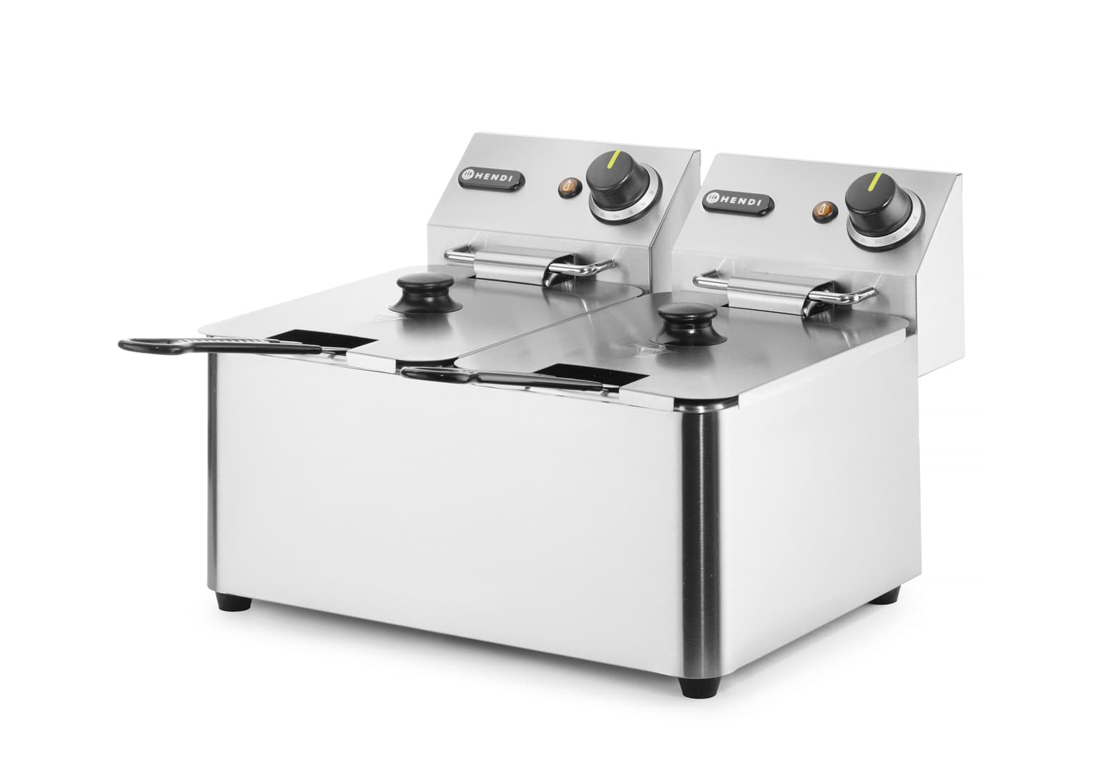 Friteuse 2x4 L - Hendi — miniature 2