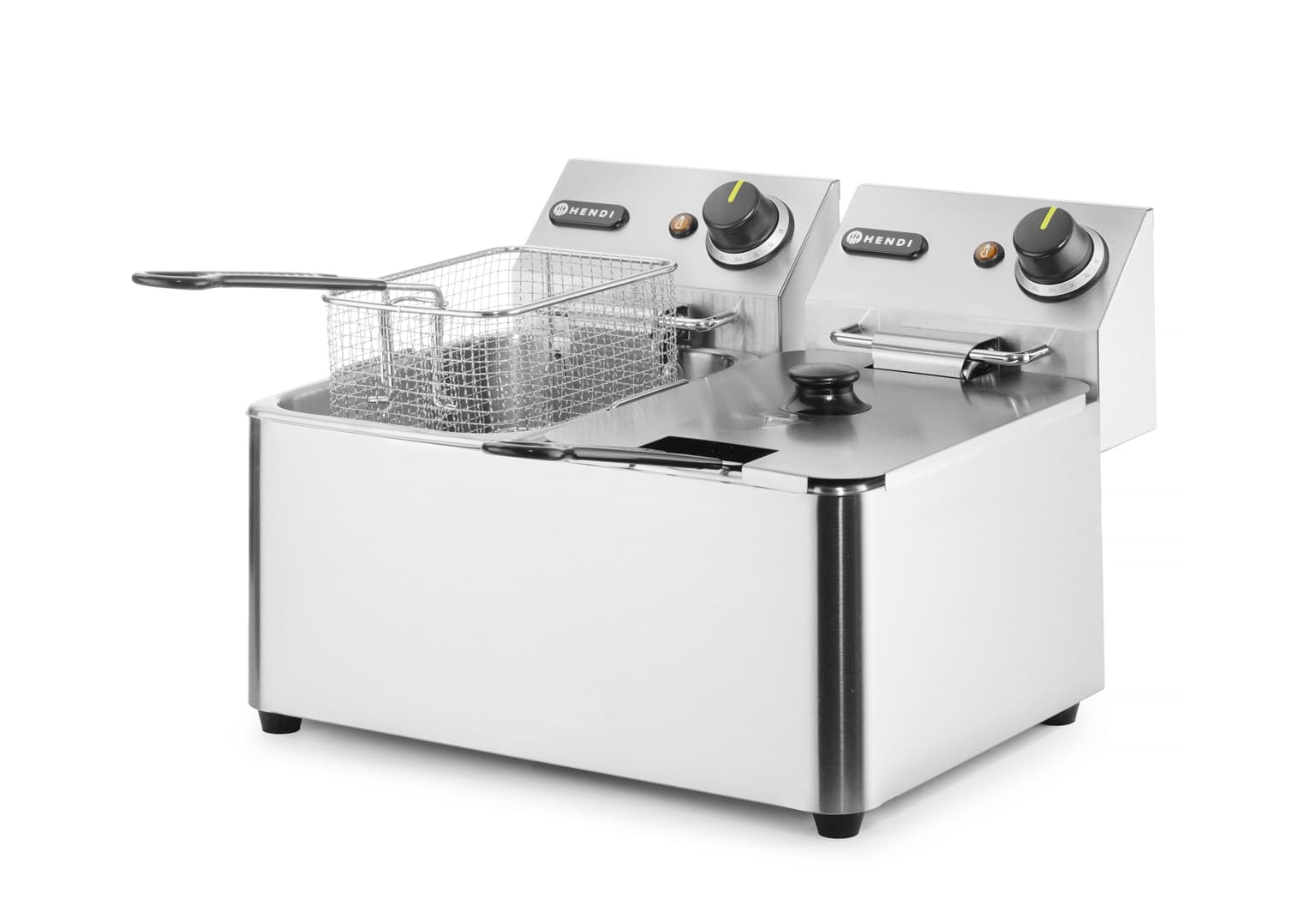 Friteuse 2x4 L - Hendi — miniature 3