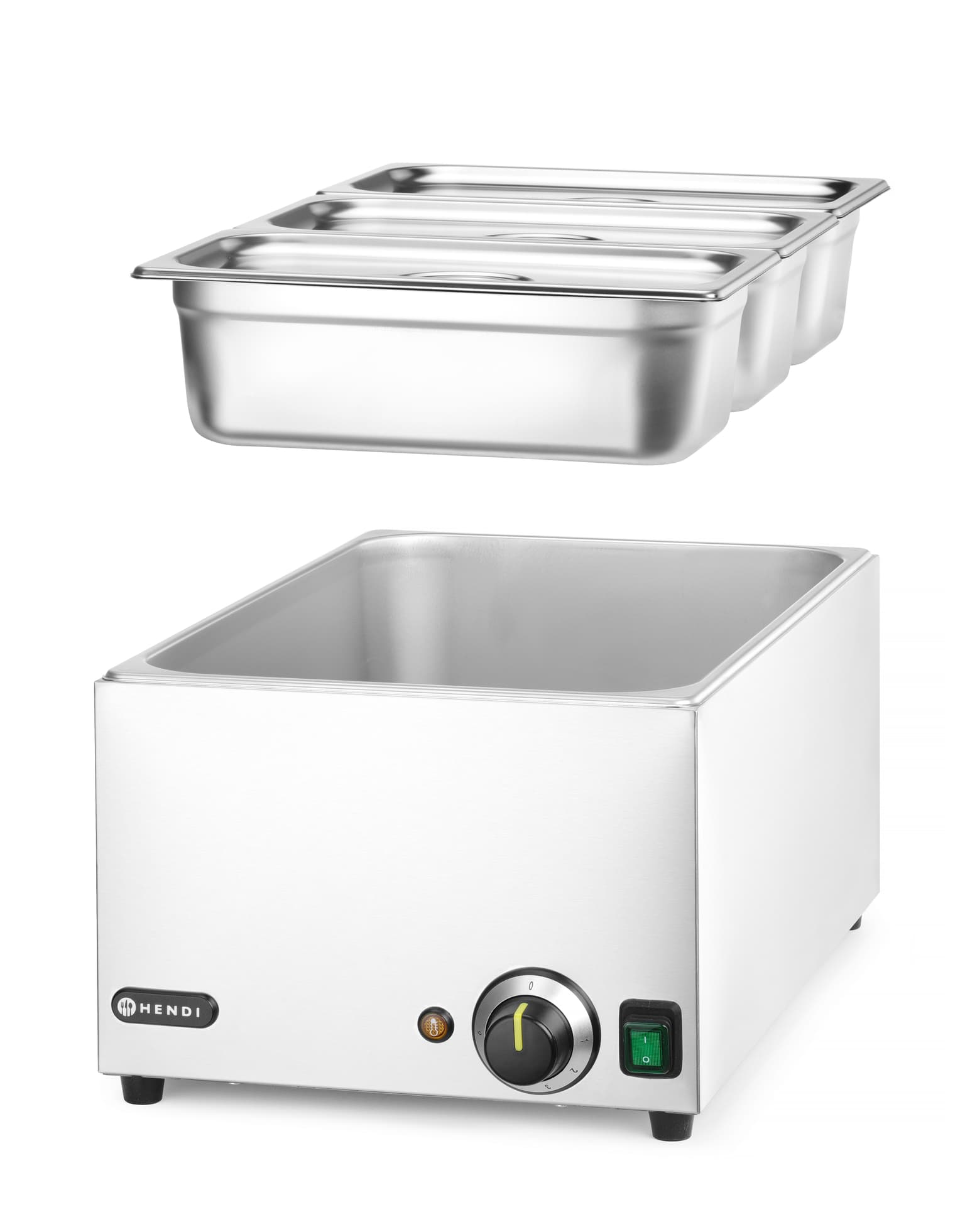 Bain-Marie Ranger Set + 3 X GN 1/3 Bak Met Deksel - Hendi — miniature 3