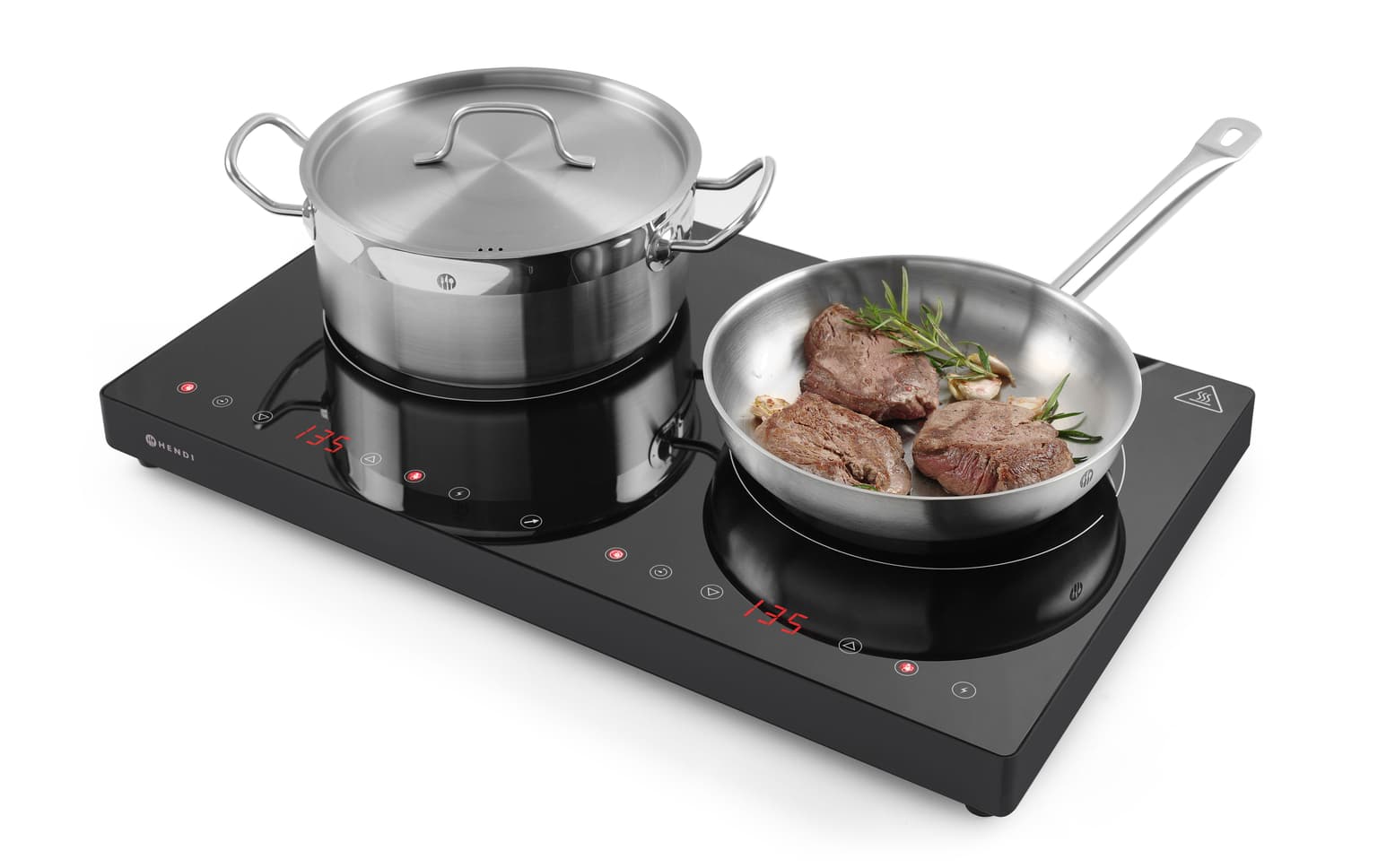 Dubbele Inductiekookplaat Kitchen Line - Hendi — miniature 4