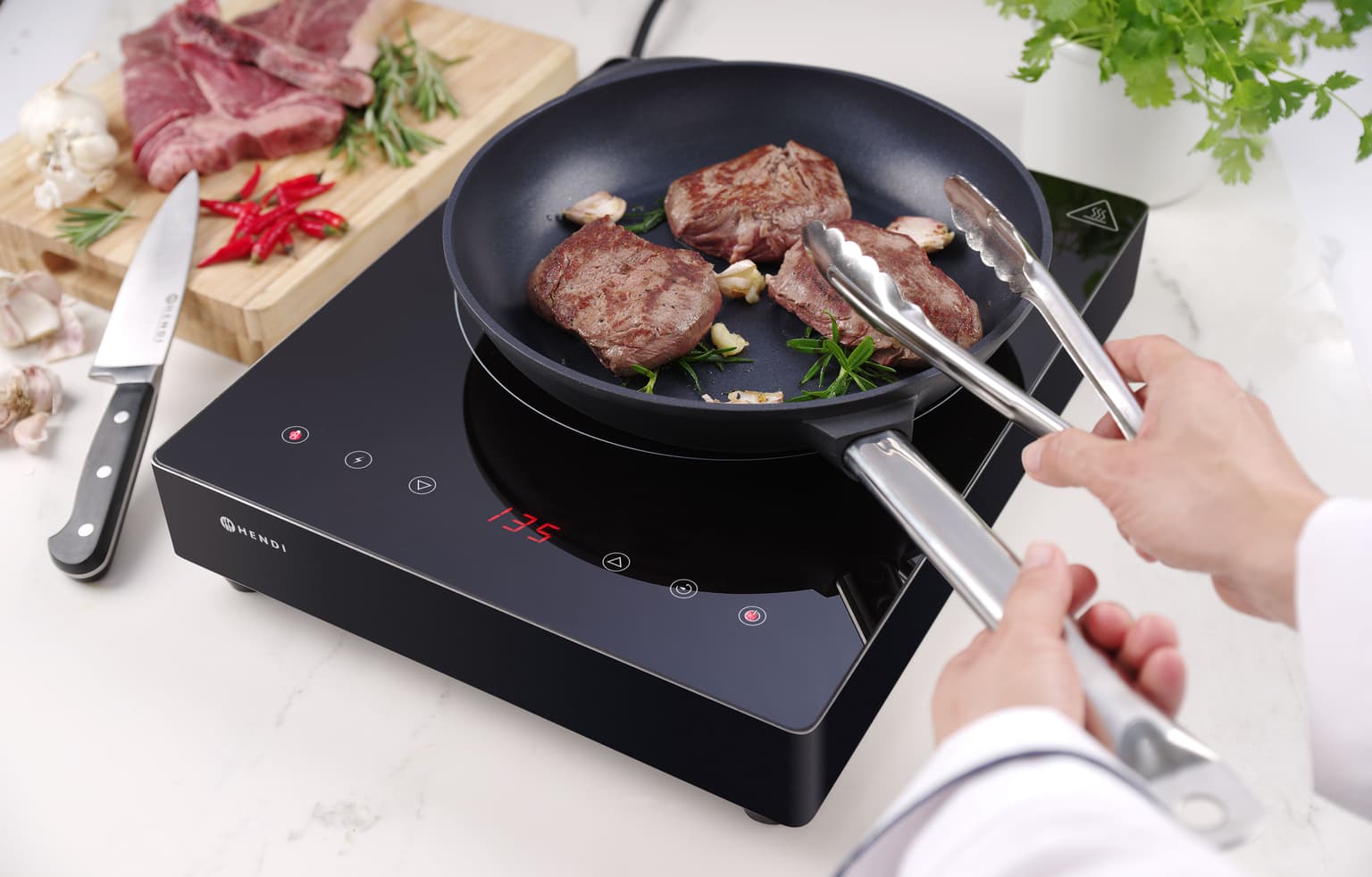 Inductiekookplaat 3500 W - Hendi — miniature 2