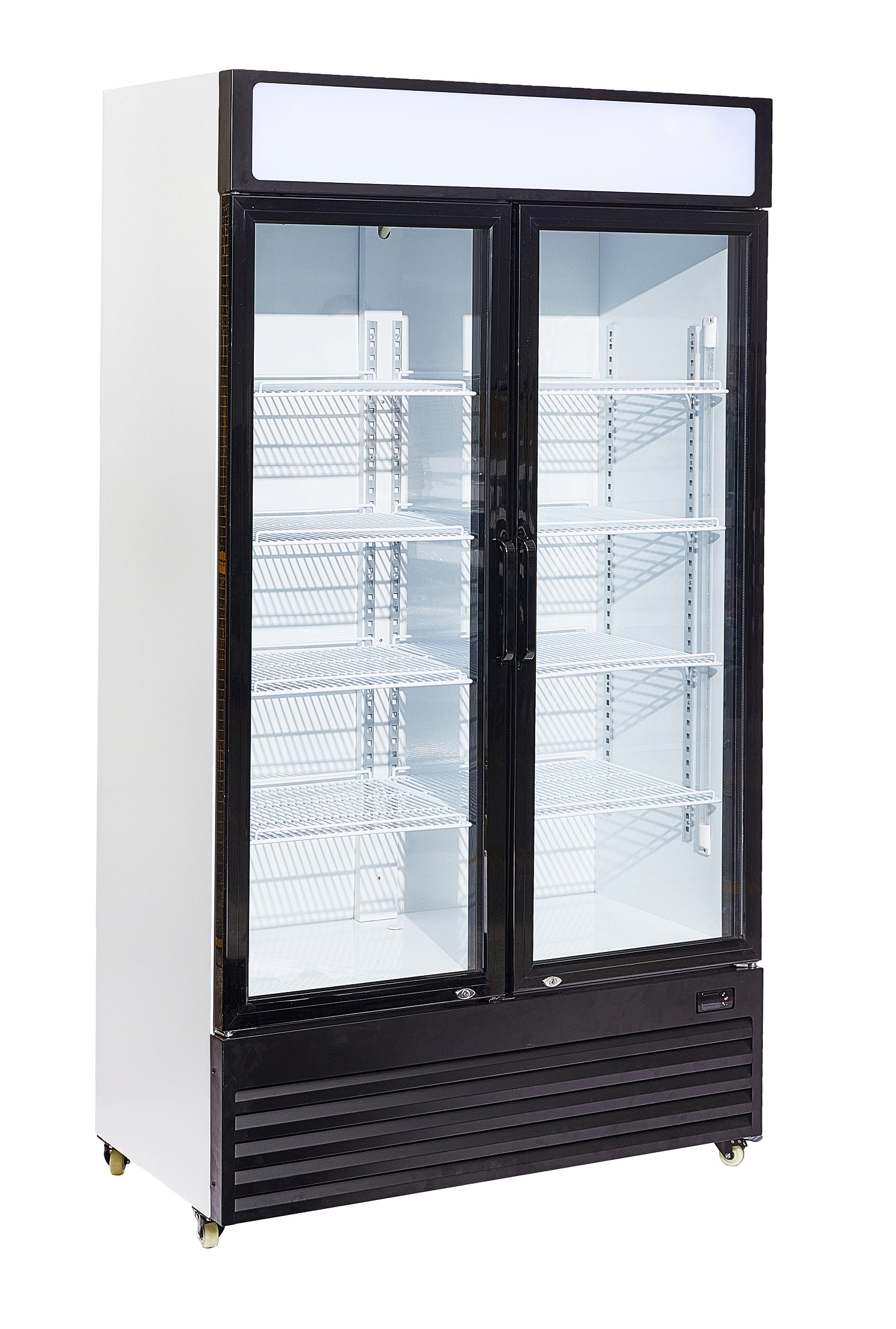 Koelkast 2 Glazen Deuren Bez-750 Gd - Combisteel — visuel 1