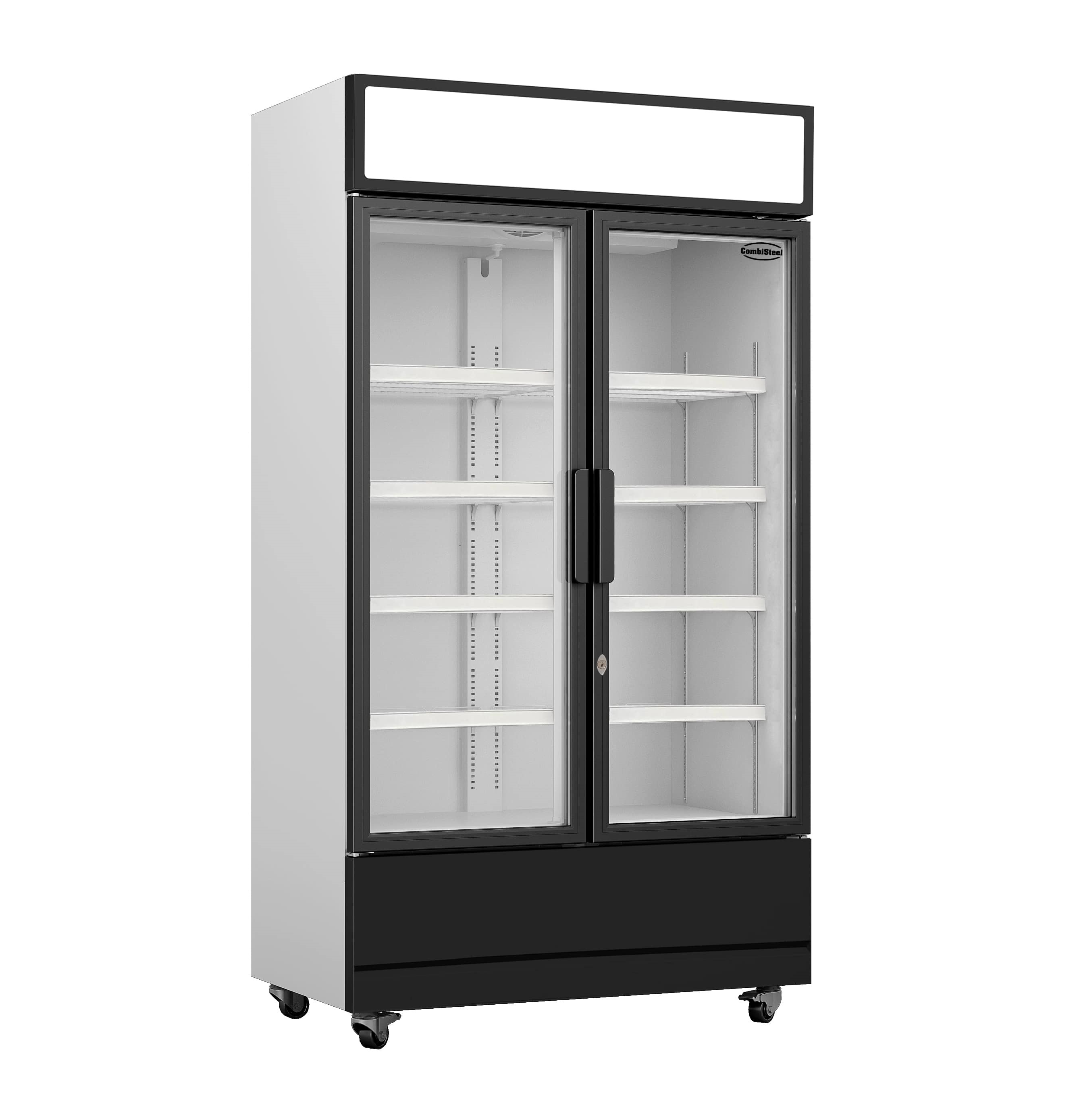 Koelkast 2 Glazen Deuren FCU-750 - Combisteel — visuel 1